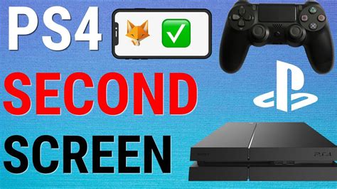 ps4 second screen